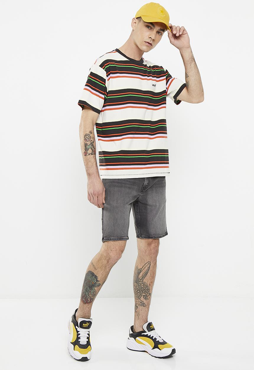 Levi’s® - Red tab vintage tee - queen stripe rainy day