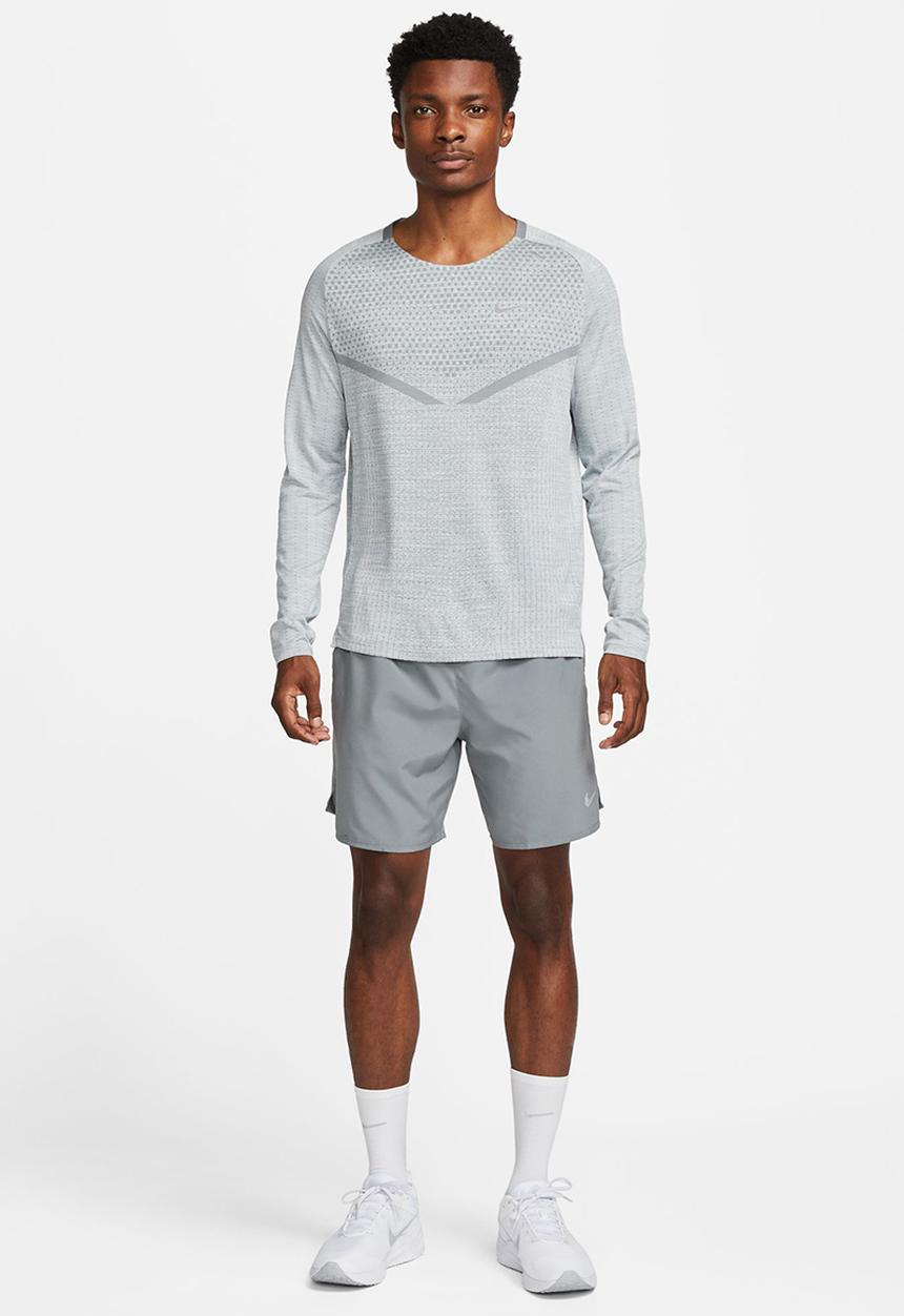 Nike - Dri-FIT Challenger 7" brief-lined running shorts - grey