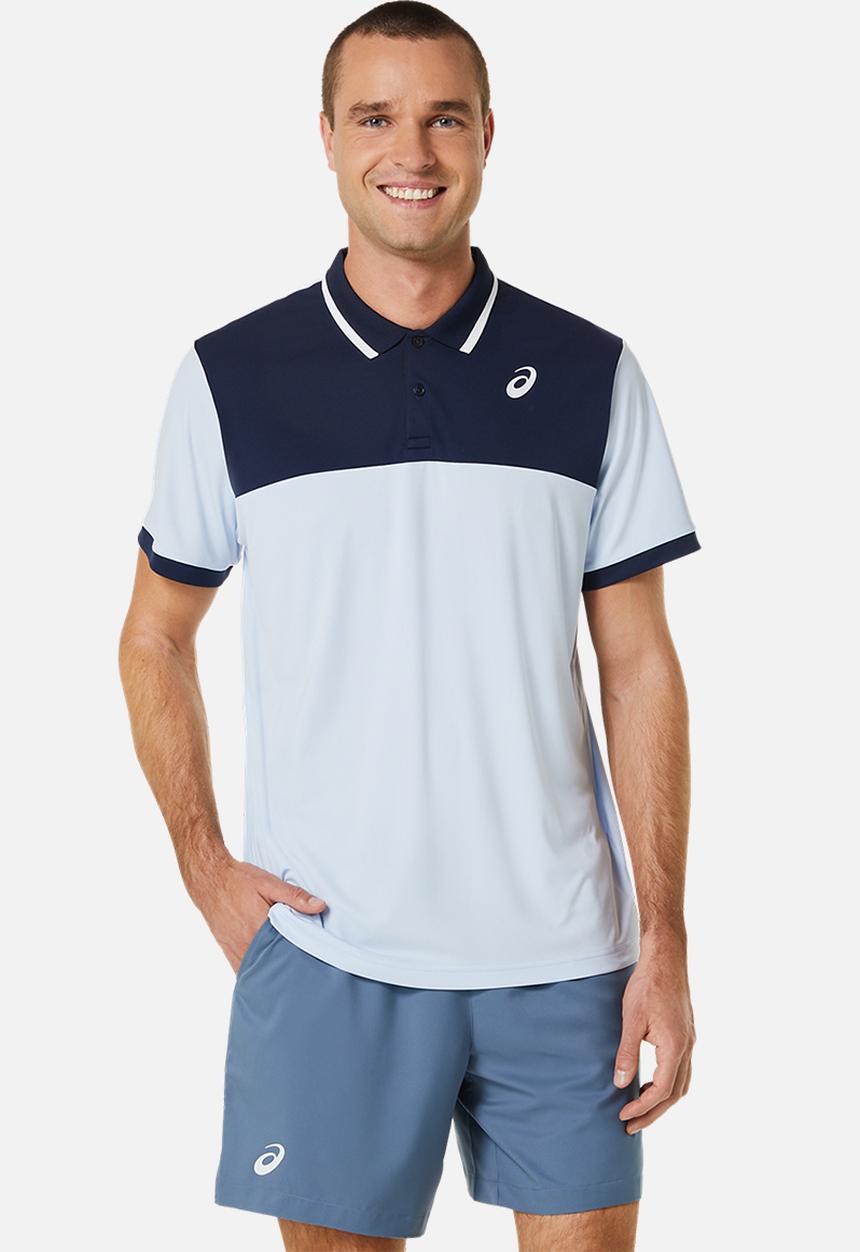 ASICS - Court m polo shirt - blue