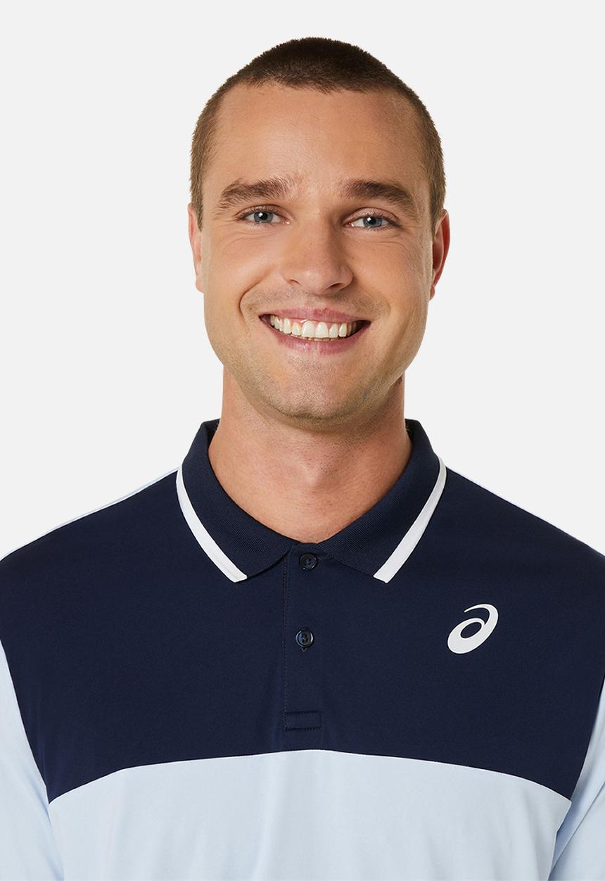 ASICS - Court m polo shirt - blue