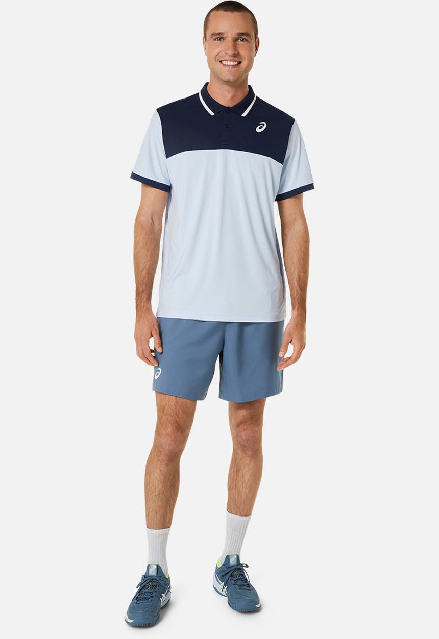 ASICS - Court m polo shirt - blue