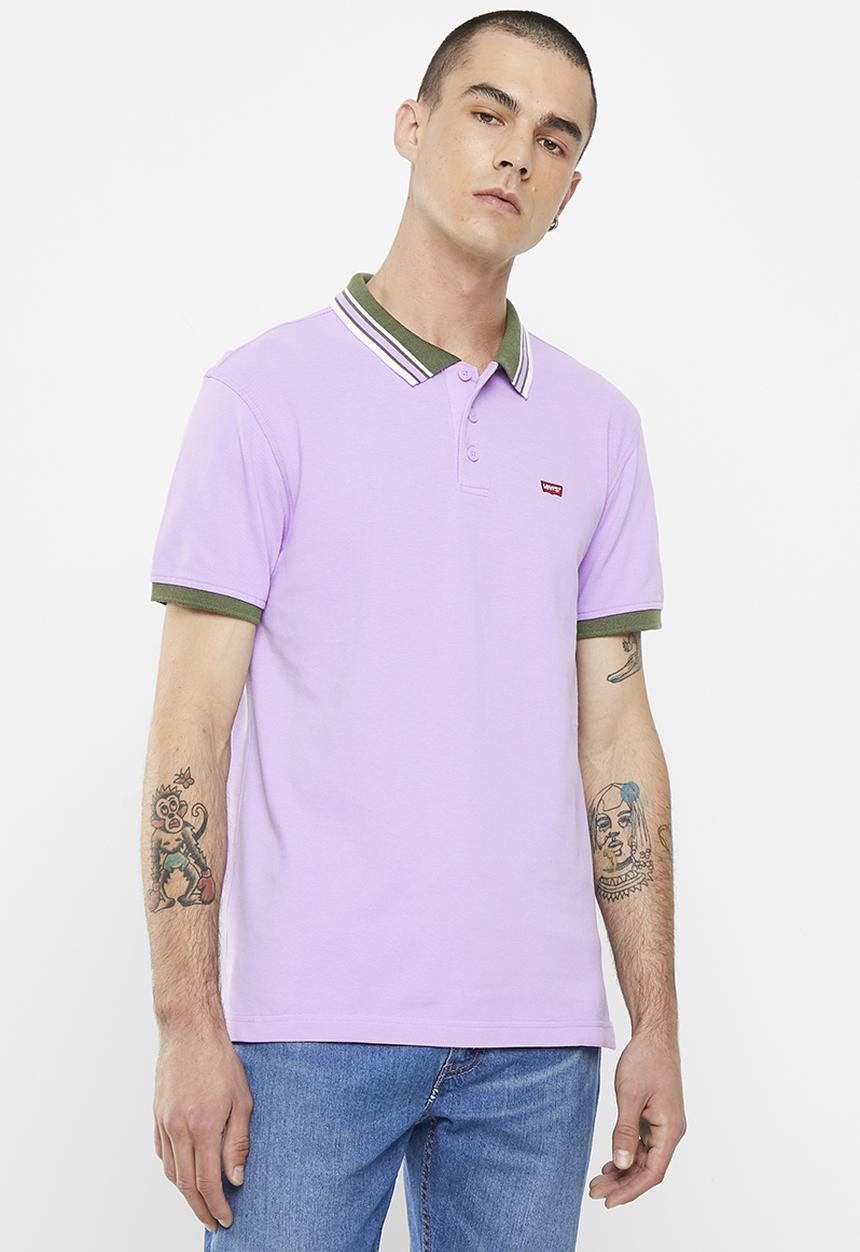 Levi’s® - Ama hm polo tunnel tipping - purple 