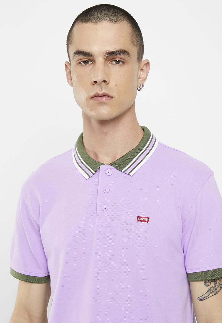 Levi’s® - Ama hm polo tunnel tipping - purple 