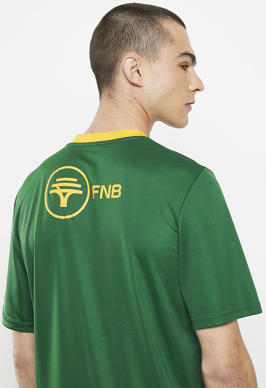 Nike - Springboks men's stadium fan jersey home - gorge green &  gold