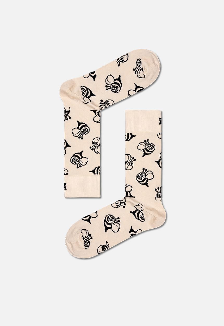 Happy Socks - 3-pack monochrome magic socks gift set - black
