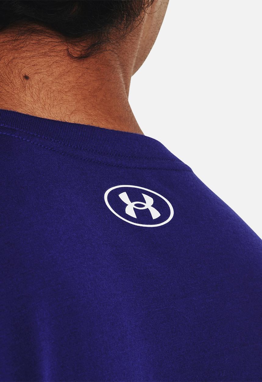 Under Armour - Ua abc camo boxed logo short sleeve - sonar blue