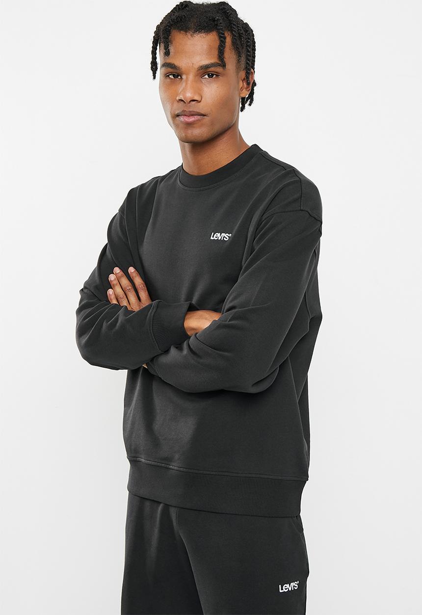 Levi’s® - Crew sweatshirt za mineral - black french 