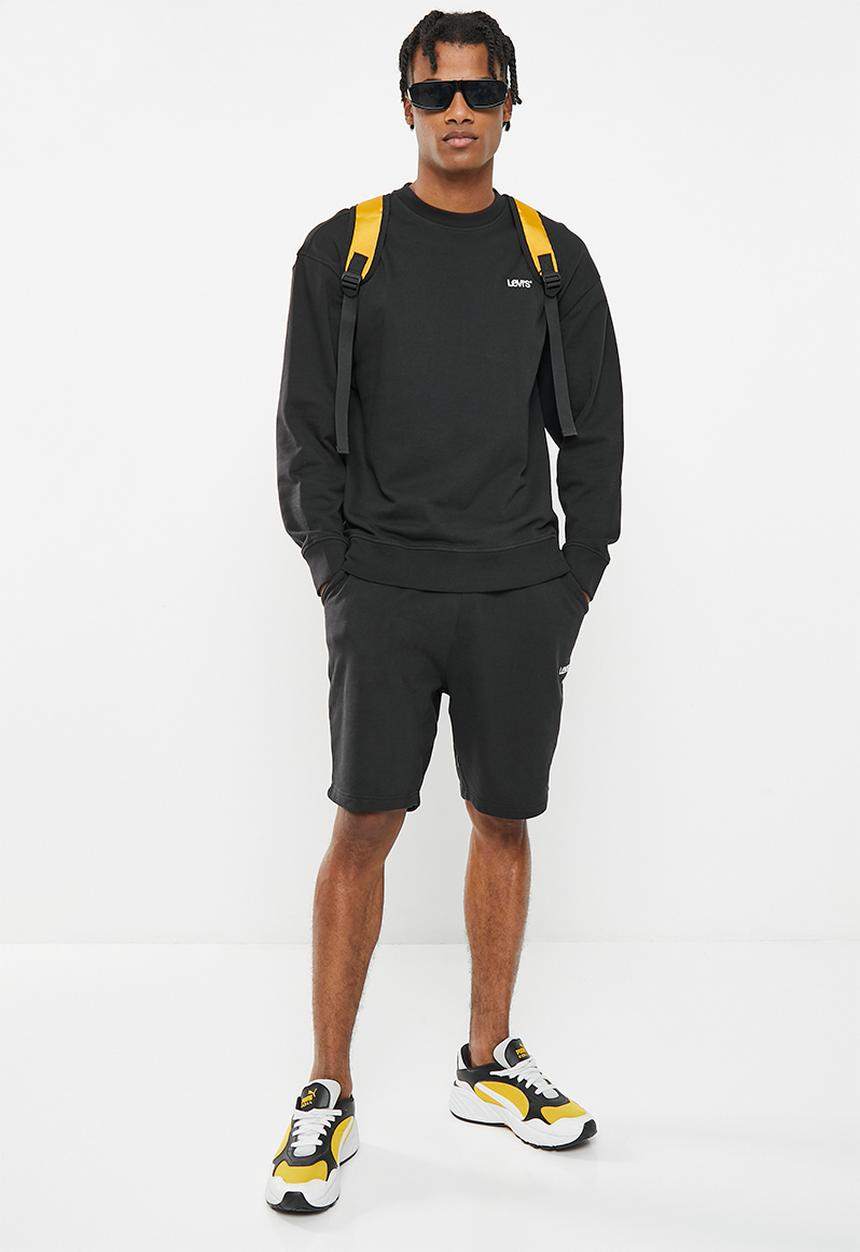 Levi’s® - Crew sweatshirt za mineral - black french 