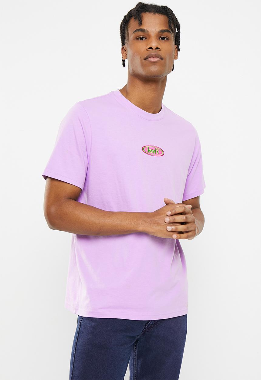 Levi’s® - Short sleeve relaxed fit tee za ssnl - purple