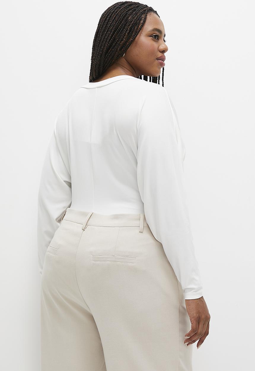 MILLA - Off the shoulder bodysuit - off white