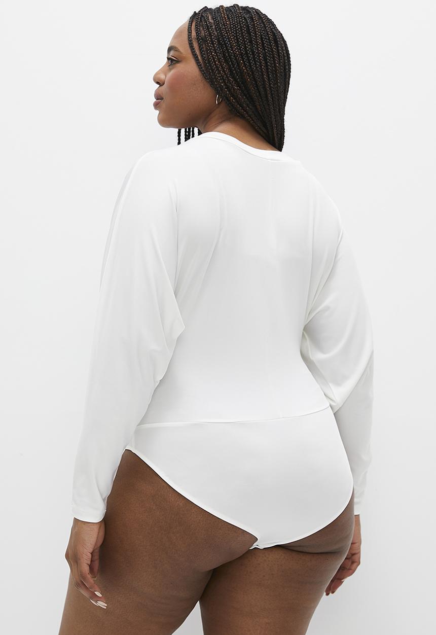 MILLA - Off the shoulder bodysuit - off white