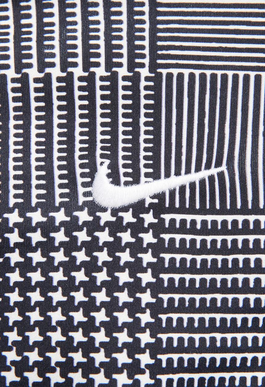 Nike - W ny df hr 5in short nv+ - black/black/anthracite/white