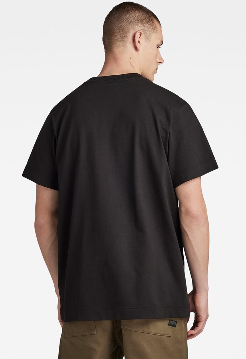 G-STAR - Essential loose r t signe jersey o - dk black