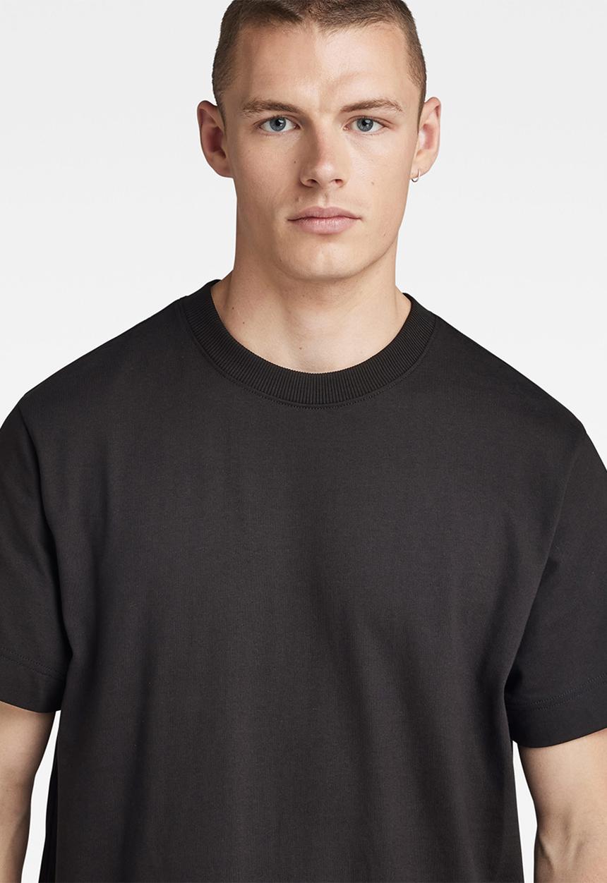 G-STAR - Essential loose r t signe jersey o - dk black