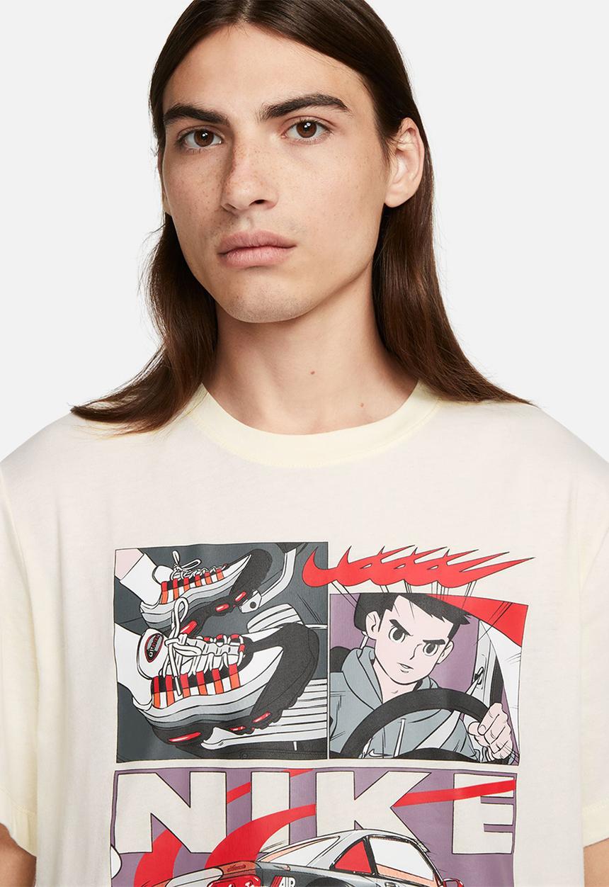 Nike - NSW max95  pk4 v2 tee - ivory