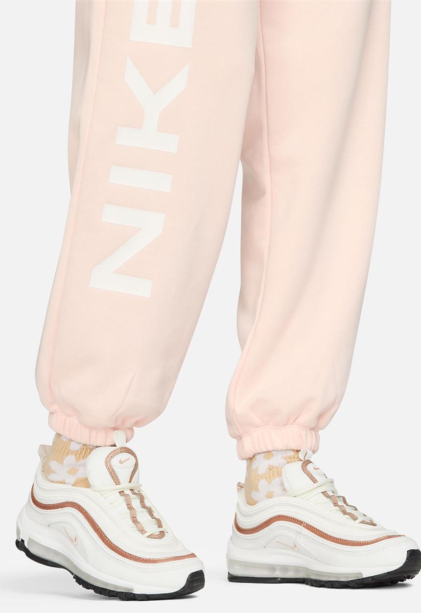 Nike - W nsw air flc os hr jggr - guava ice/white
