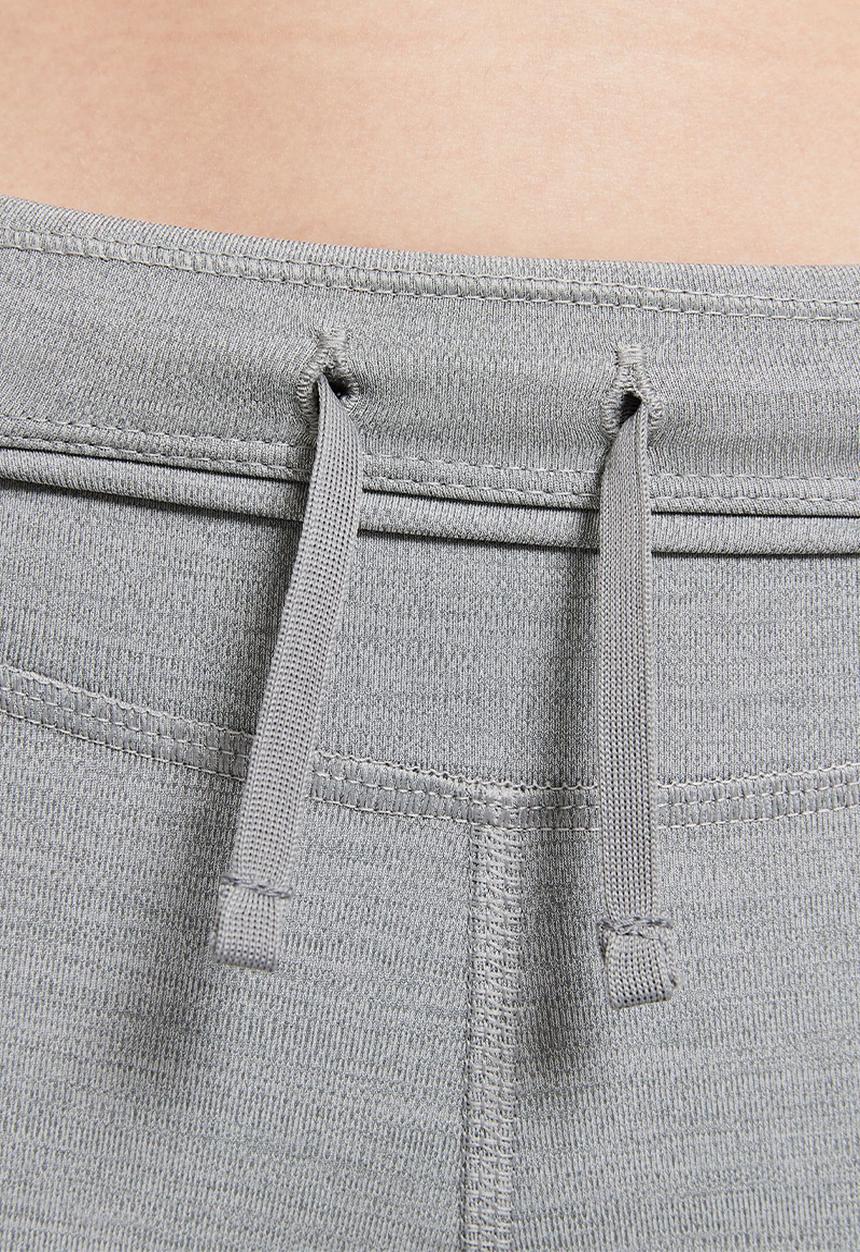 Nike - W nk df fast crop - smoke grey/htr/reflective silv