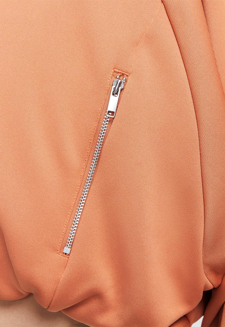 Nike - W nsw cllctn crop trk jkt - amber brown/cedar