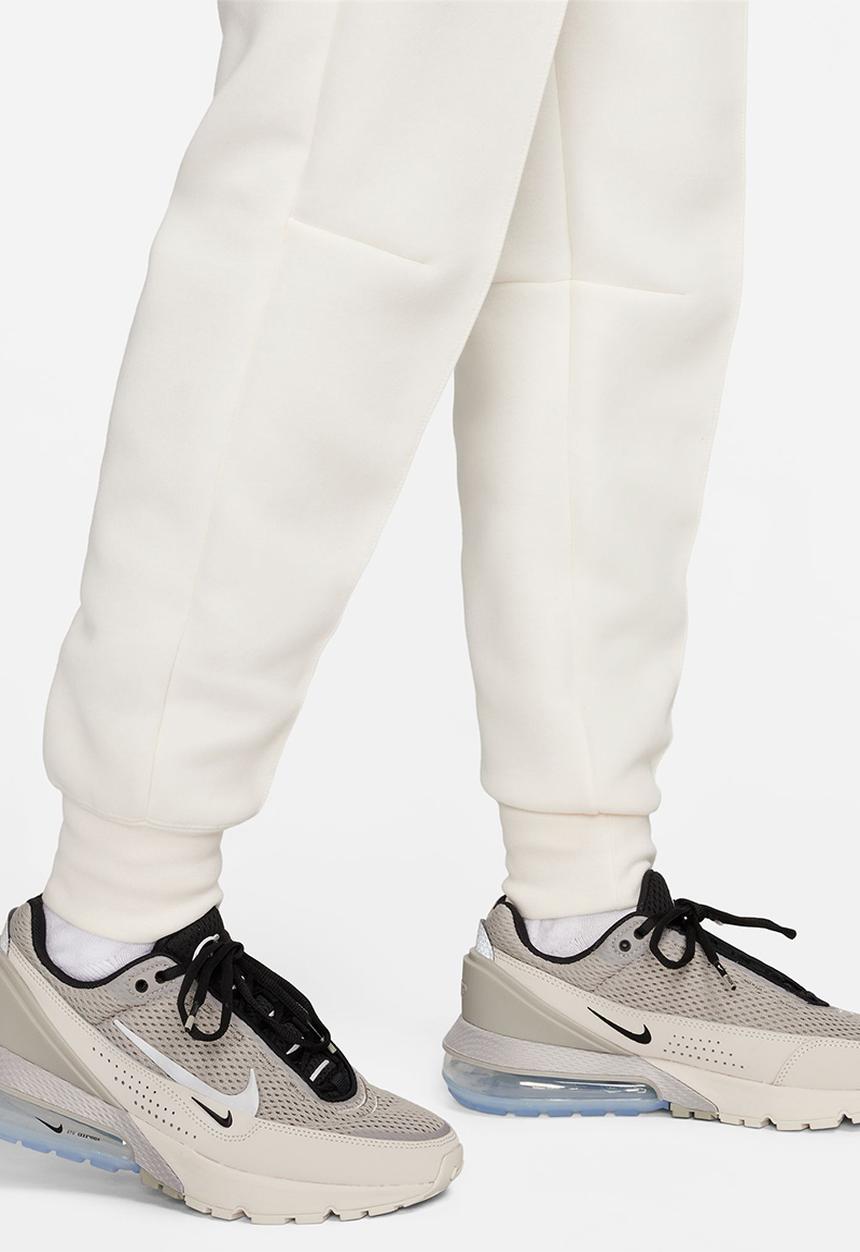 Nike - W nsw tch flc hr jggr - pale ivory/black