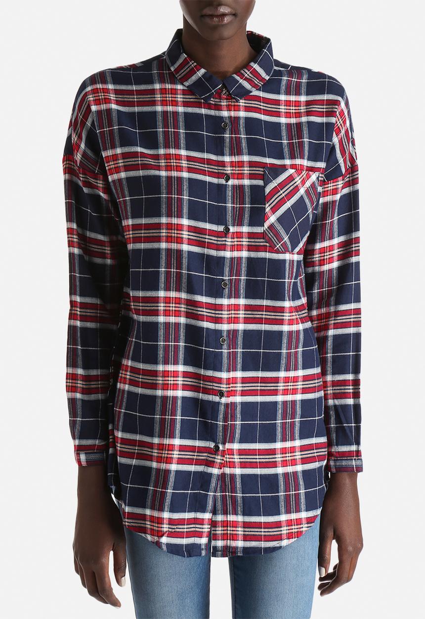 Vero Moda - Iza Loose Check Shirt