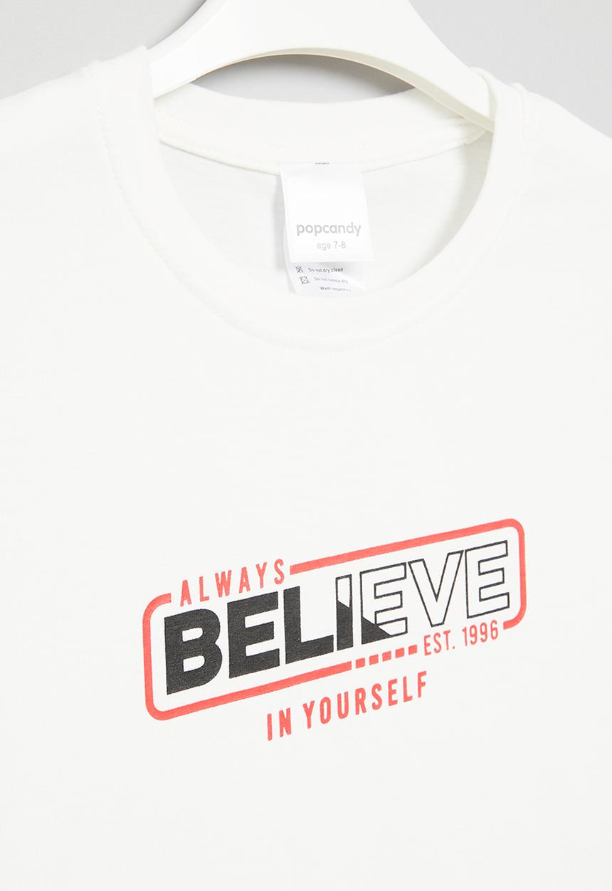 Pop Candy - Printed tee - white
