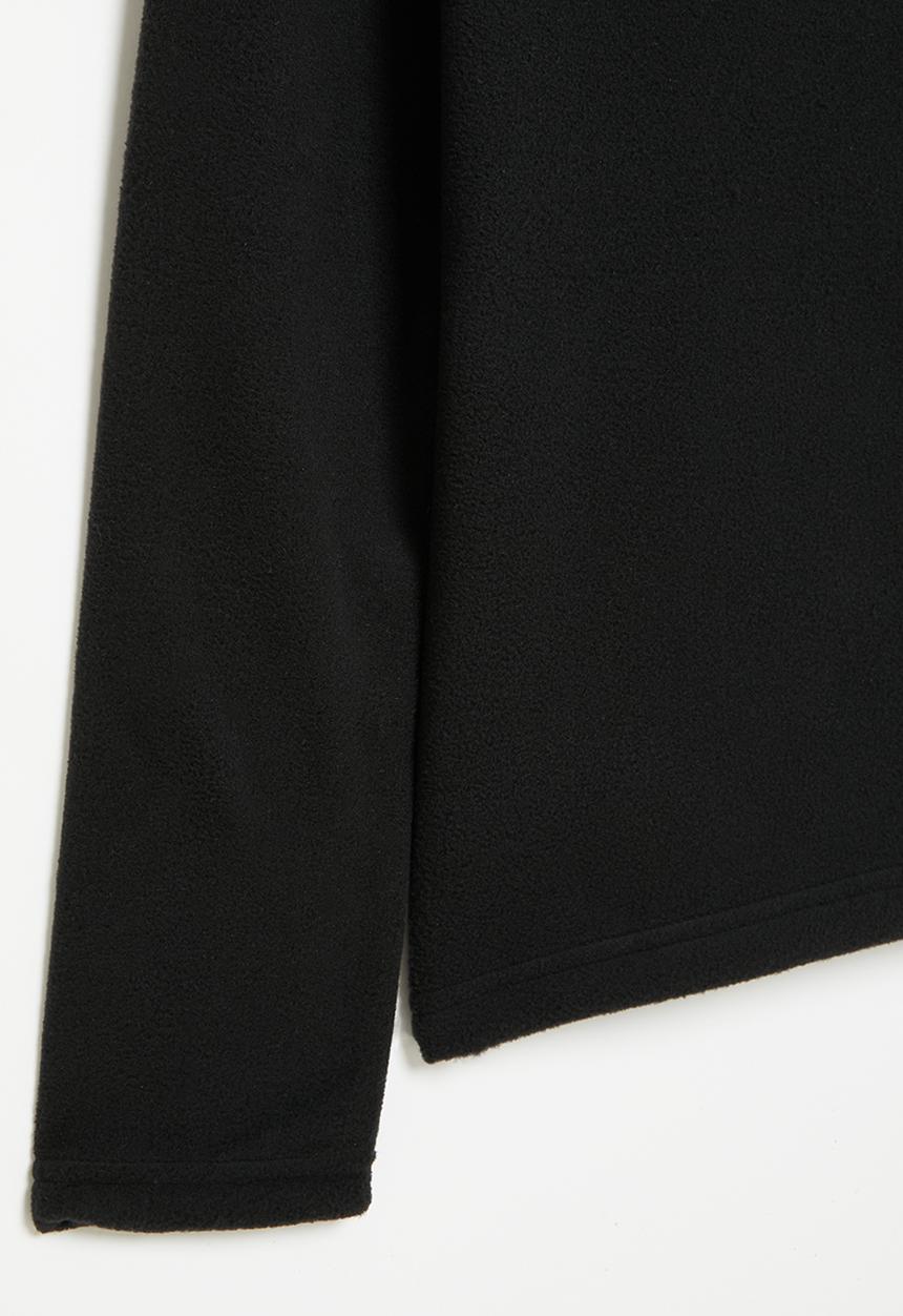 The North Face - Teen glacier 1/4 zip - black