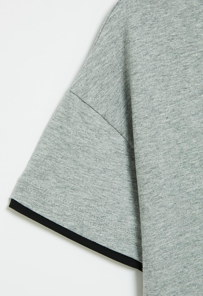 Pop Candy - Printed tee - grey