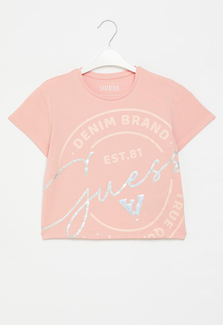 GUESS - Short sleeve T-shirt - fleshy pink