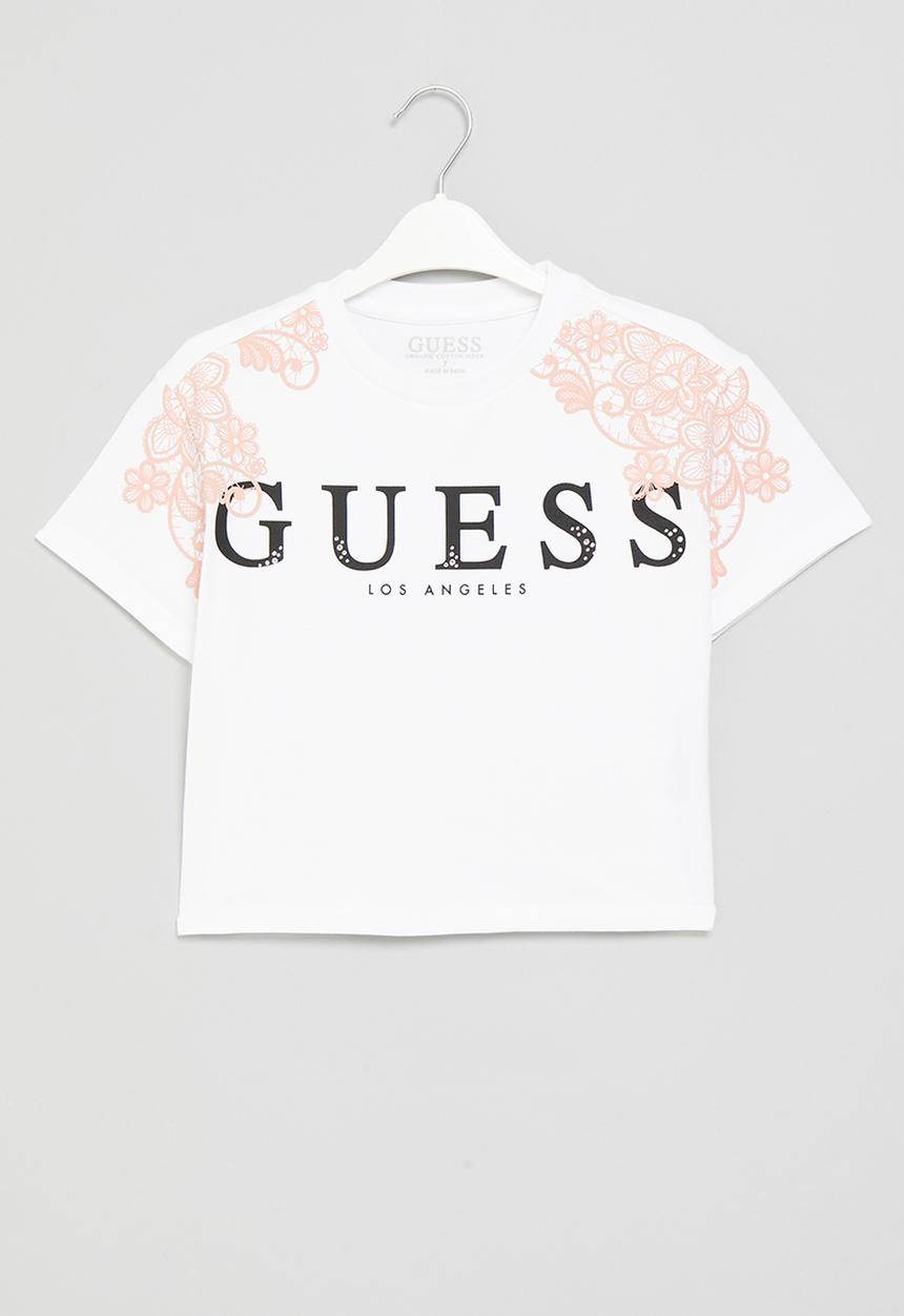 GUESS - Short sleeve T-shirt - pure white