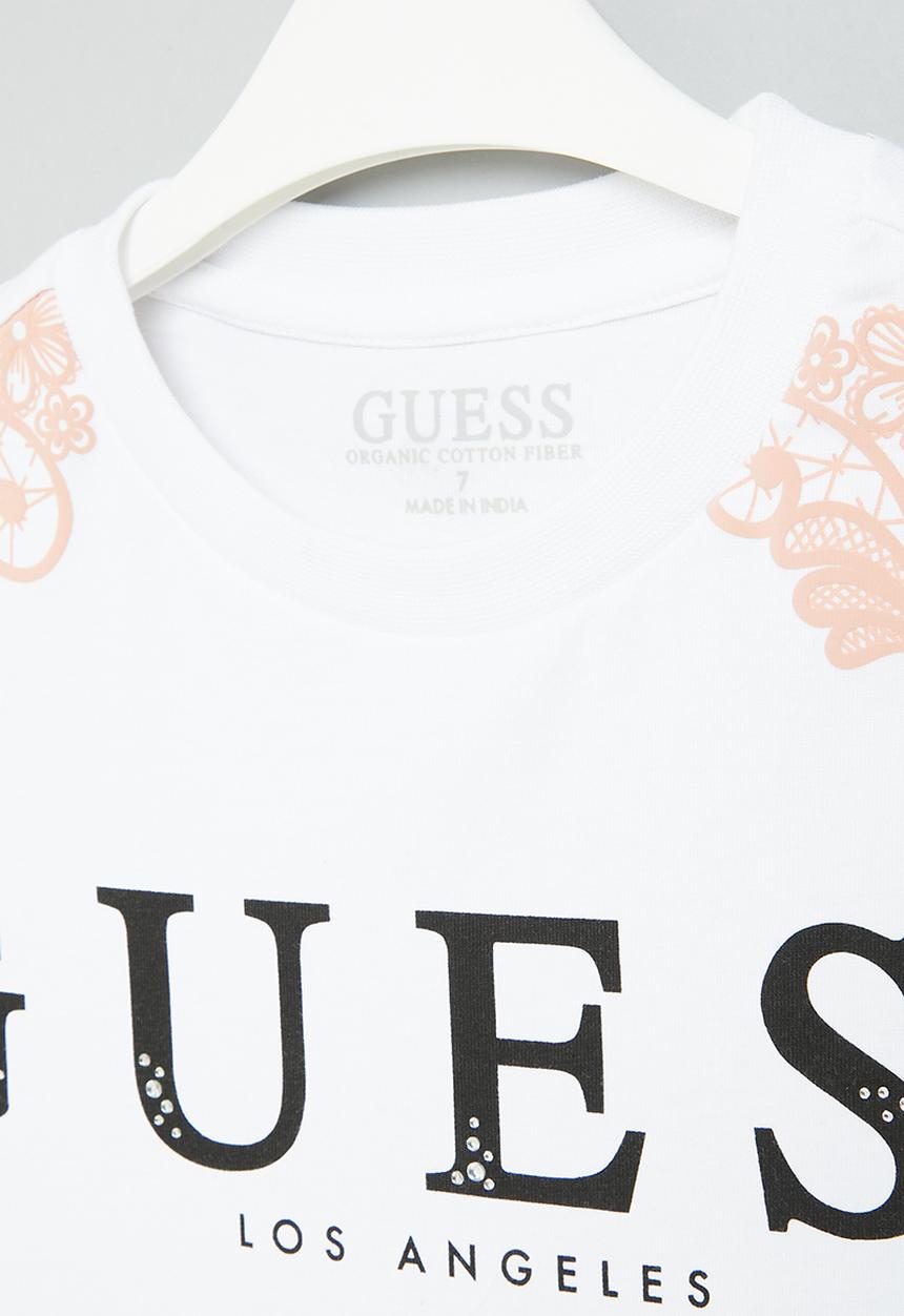 GUESS - Short sleeve T-shirt - pure white