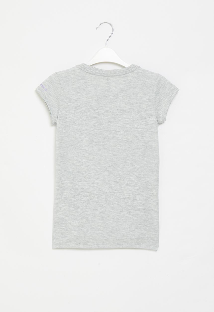 Converse - Teen short sleeve chuck patch gfx T-shirt - light gray heather