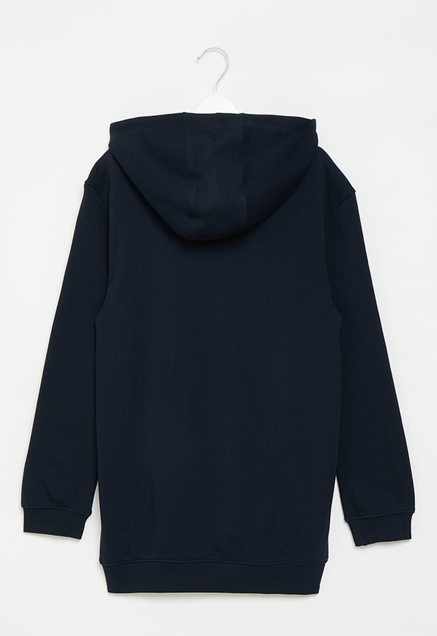 POLO - Girls embossed hoodie - navy
