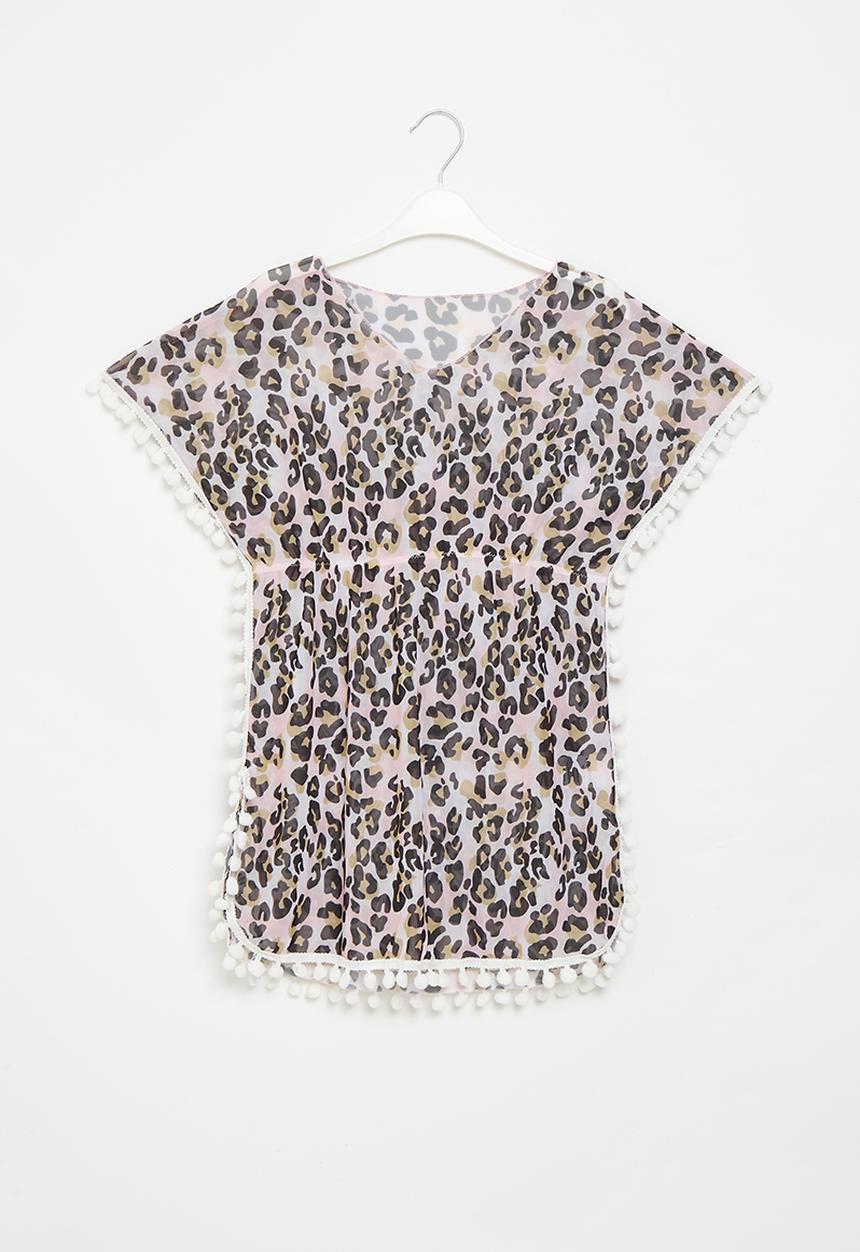 Pop Candy - Kaftan - leopard print