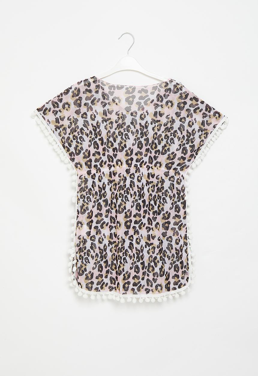 Pop Candy - Kaftan - leopard print