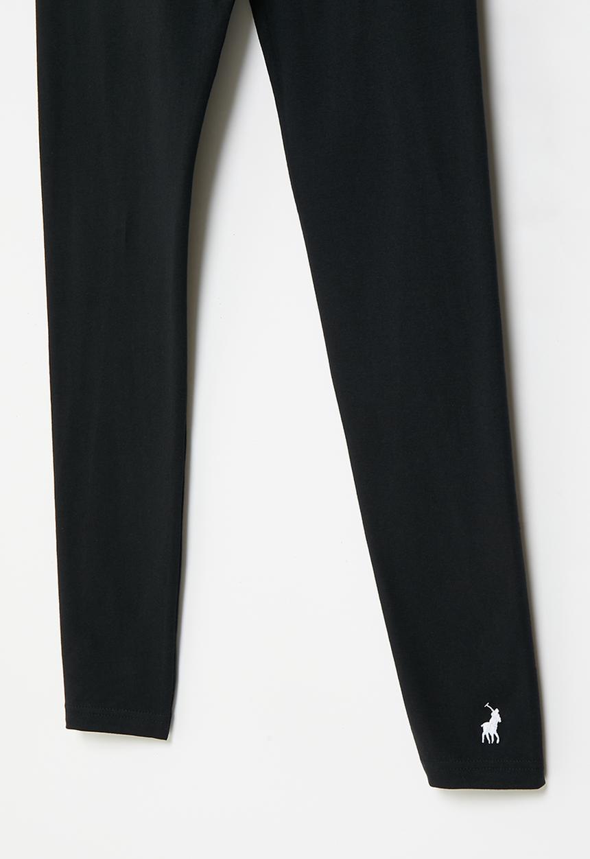 POLO - Girls classic full l - black