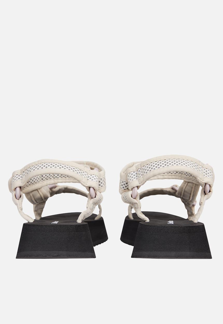 Calvin Klein - Prefresato sandal webbing mesh - eggshell