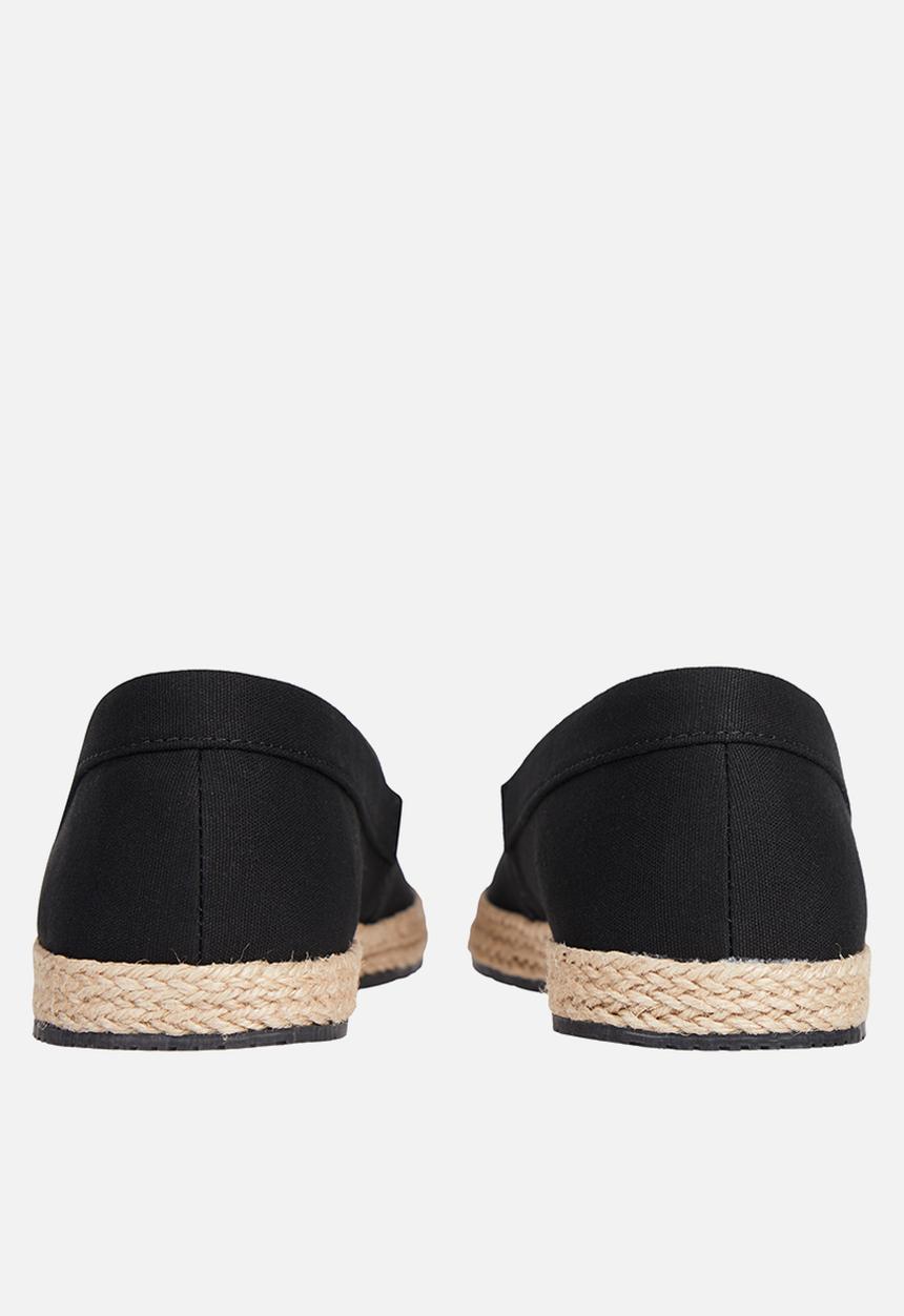 Calvin Klein - Espadrille mono seasonal gr - black