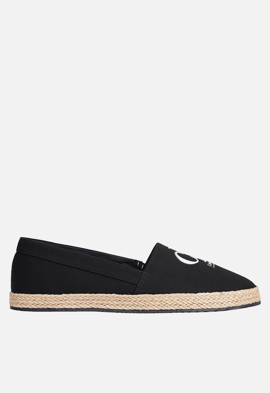 Calvin Klein - Espadrille mono seasonal gr - black