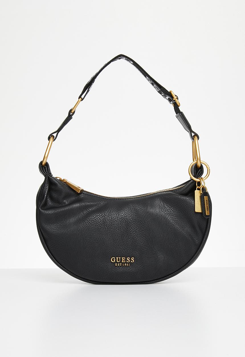GUESS - Natalya mini hobo - black