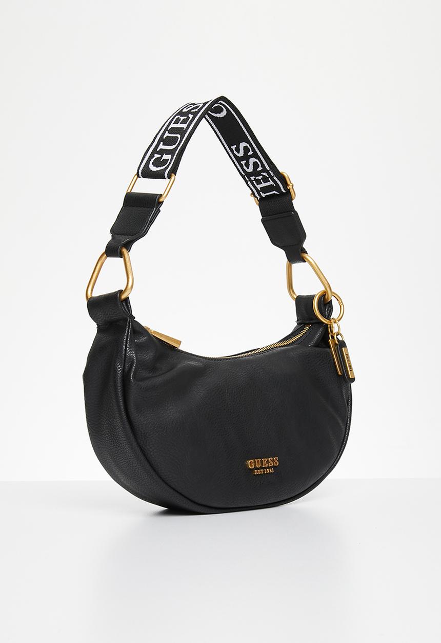 GUESS - Natalya mini hobo - black