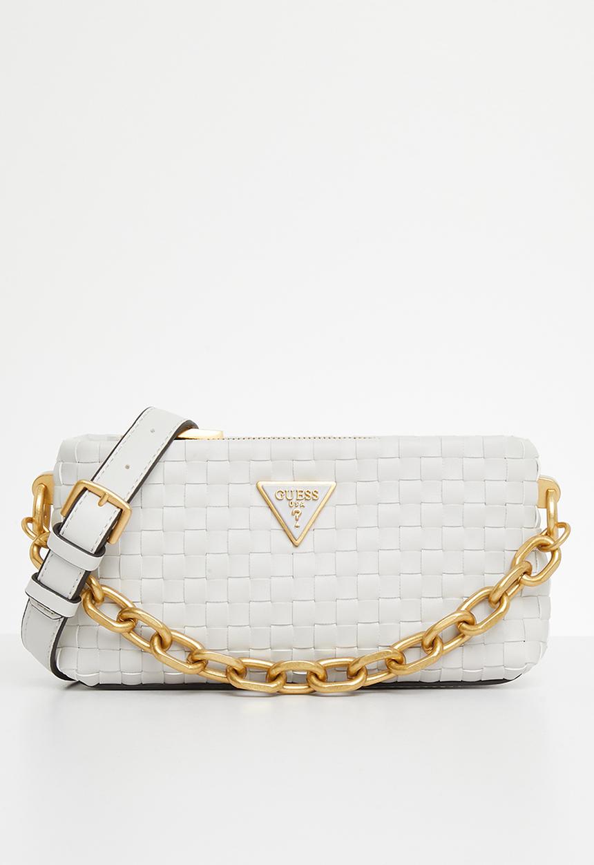 GUESS - Lisbet mini crossbody top zip - stone