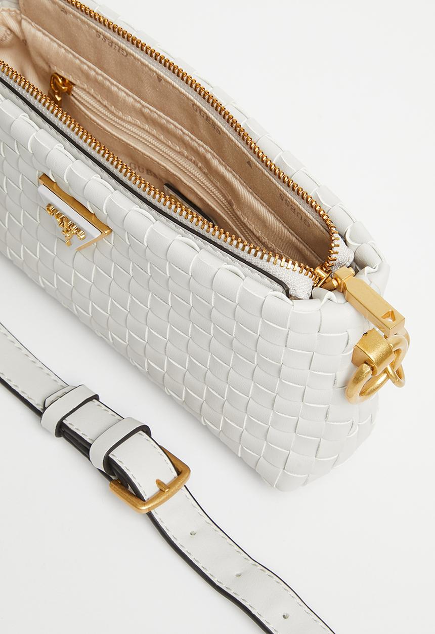 GUESS - Lisbet mini crossbody top zip - stone