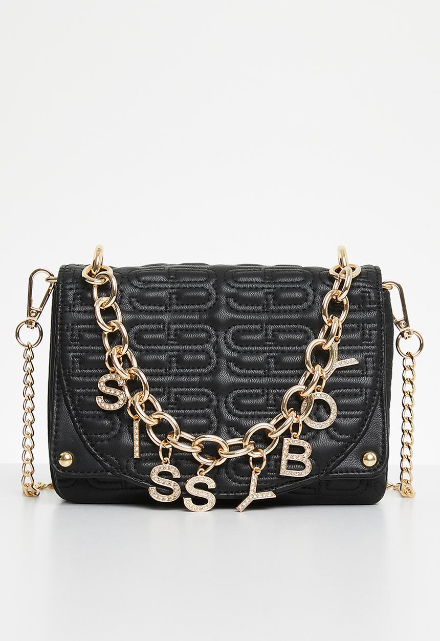 SISSY BOY - Charm crossbody - black