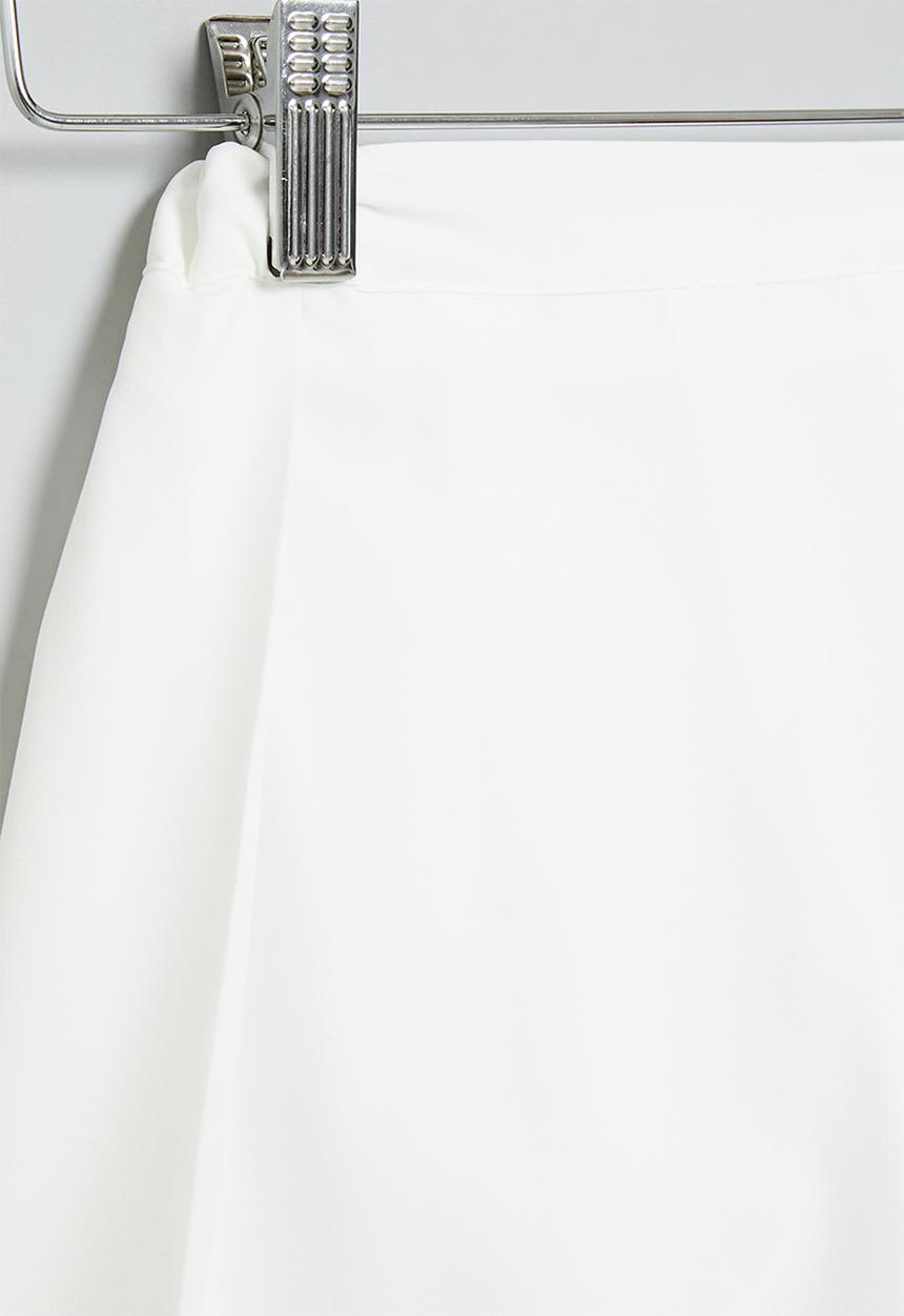 Pop Candy - Girls pleated skirt - white