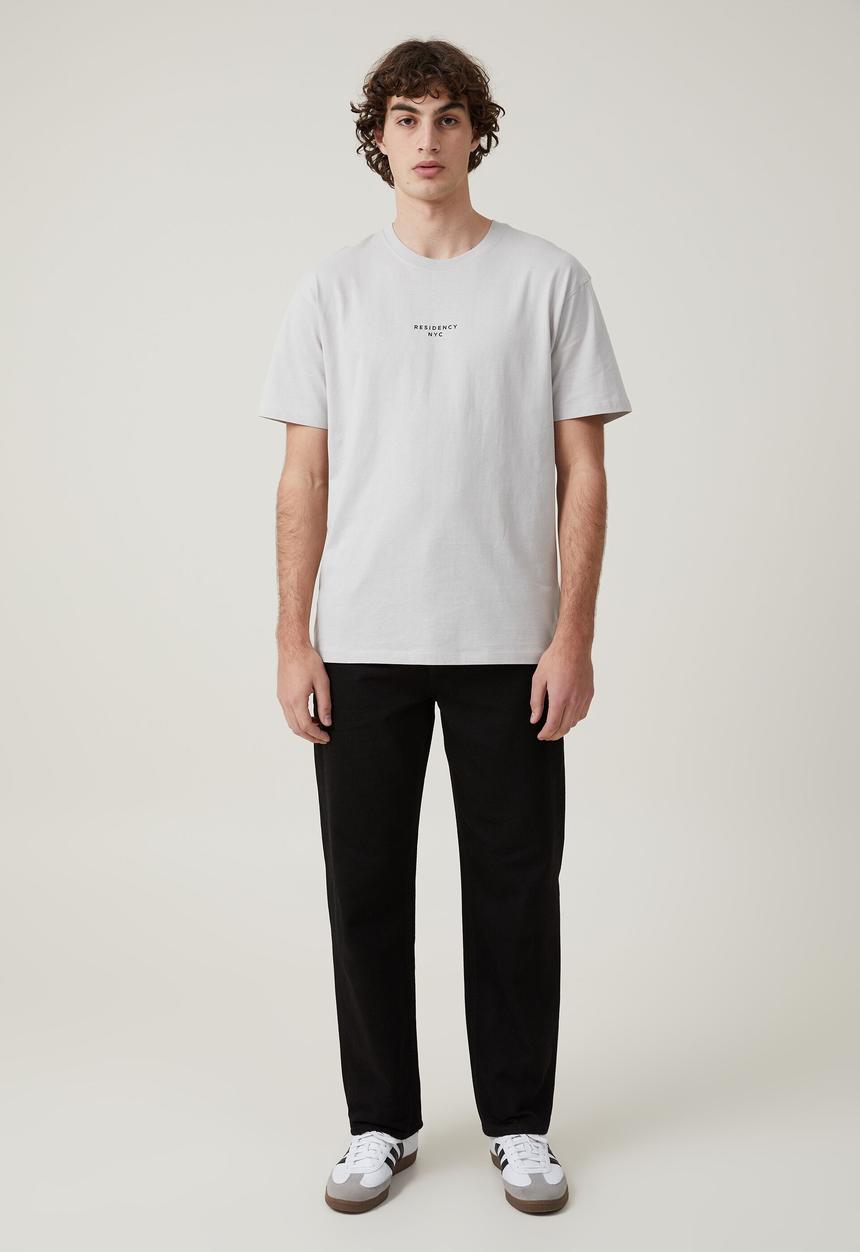 Cotton On - Easy T-Shirt - Smoke/Residency Nyc