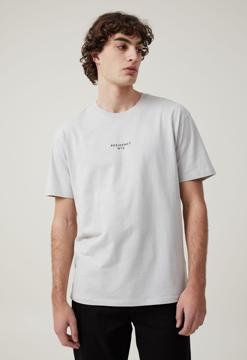 Cotton On - Easy T-Shirt - Smoke/Residency Nyc