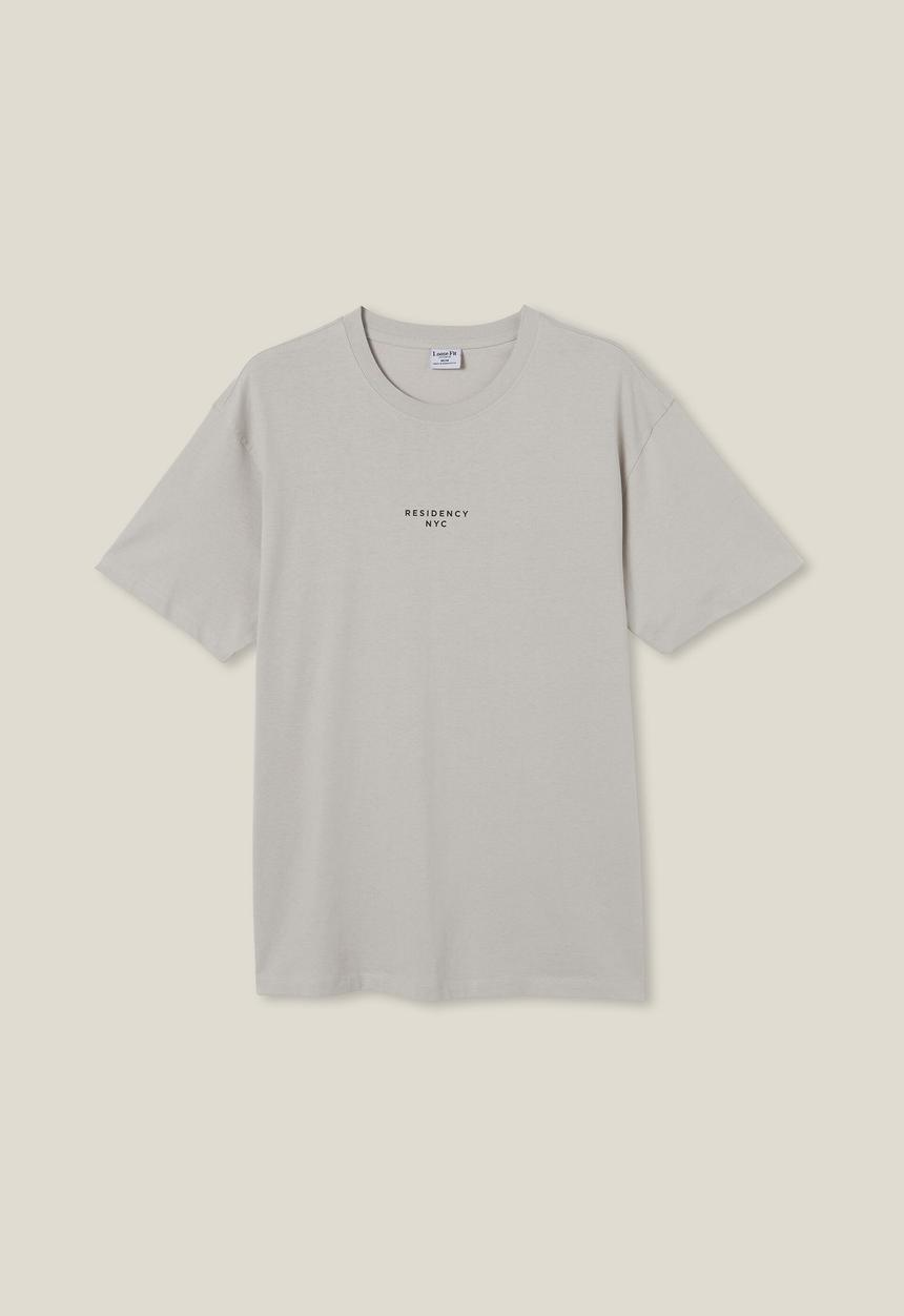 Cotton On - Easy T-Shirt - Smoke/Residency Nyc