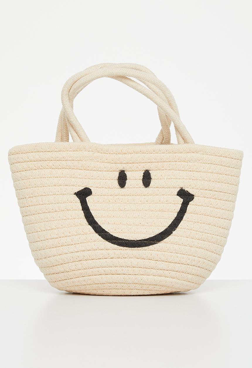Pop Candy - Straw bag - beige