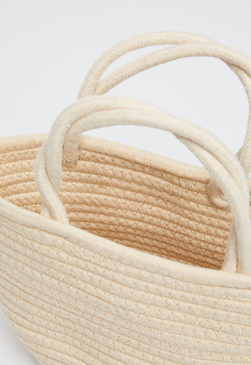 Pop Candy - Straw bag - beige