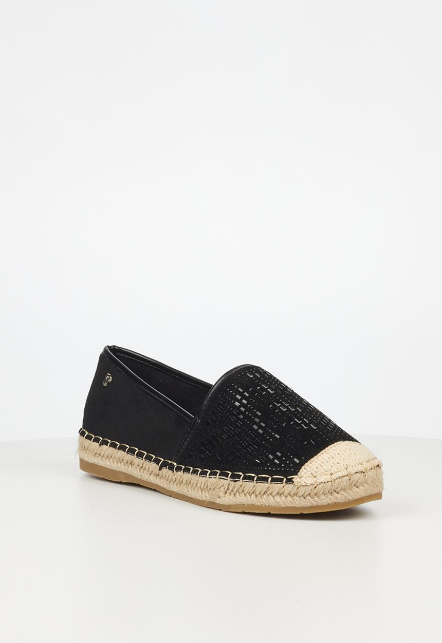 Butterfly Feet - Romie 1 espadrille - black